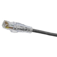 Hubbell HCL6AGY20 NEXTSPEED CAT6A 28-8 Low Diameter Slim Patch Cable, 20', Gray
