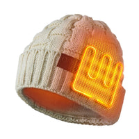 Crest Women's Heated Beanie - front view | Silarius