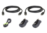 ATEN CS1144DP4UN 4-Port Dual Display Universal PP4.0 Secure KVM (includes all cables)