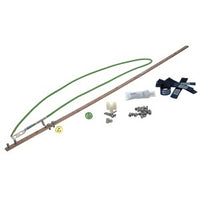 Hubbell HGRKTVT10 CBNT Ground Kit, 36", Transparent Copper