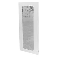Hubbell HQKWD36W QUADCAB Series Window Door, 3', White