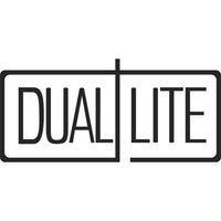 Dual-Lite 93316316 LED Exit and Emergency, Edge-Lit, Universal Face, Universal Surface Mount, 120/277V, AC Only, Satin Aluminum Housing, Switchable Red / Green Letters