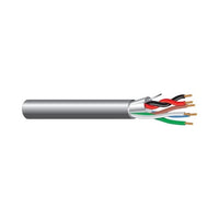 West Penn 373GY1000 Outdoor Audio Cable, 6C 22G SLD (2S/4UN PVC)