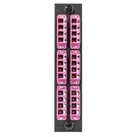 Hubbell FSPNLCQS6VI Fiber Optic Patch Panel