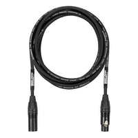 West Penn CN-CSM2XMF-50 Stage Grade Ultra Quiet and Ultra Durable Microphone Cable, 50', Black