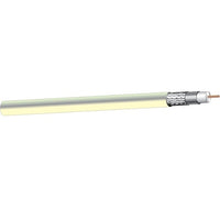 West Penn 25819IV1000 20/1 HD-SDI Coax Video Cable, Plenum, 1000', Ivory
