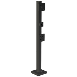 PEDESTAL PRO  HD-78-4-TSP 78" Triple Height Pedestal for Semi Trucks