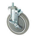 iCart HDC-6 6 heavy-duty casters. Set includes four casters-two with brakes. All black. TAA compliant.
