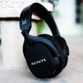 Heavys H1H Headphones + Premium Silver-Coated Cable + Bonus Travel Case