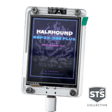 ESP32 HaleHound WiFi & Bluetooth Signal Monitor with 2.8” Touchscreen and Acrylic Case
