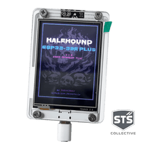 ESP32 HaleHound WiFi & Bluetooth Signal Monitor with 2.8” Touchscreen and Acrylic Case
