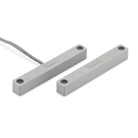 Honeywell Home 7945-2GY XTP Surface Mount Magnetic Contact with Leads, SPDT Switch (form C), 2-1/2" Wide Gap, Gray