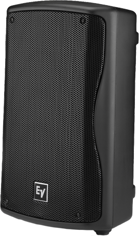Electro-Voice ZXA1-90B-120V 8" 2-Way Amplified Loudspeaker System, 800 W, 120V, Black