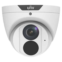 Uniview IPC318SR3-ADF28KM-G-BK 8MP LightHunter IR Fixed Mini Dome Camera, Built-in Mic, Black