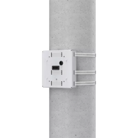 AXIS T94N01G Outdoor Pole Mount for Positioning Cameras and Units, 4-16", IK10, White
