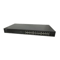 Pelco SM24TAT2SA-NA GIGABIT Managed Switch (24) PoE+ Budget 37