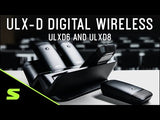 Shure ULXD6/O Digital Wireless Omni Boundary Microphone Transmitter (White, G50: 470 to 534 MHz)