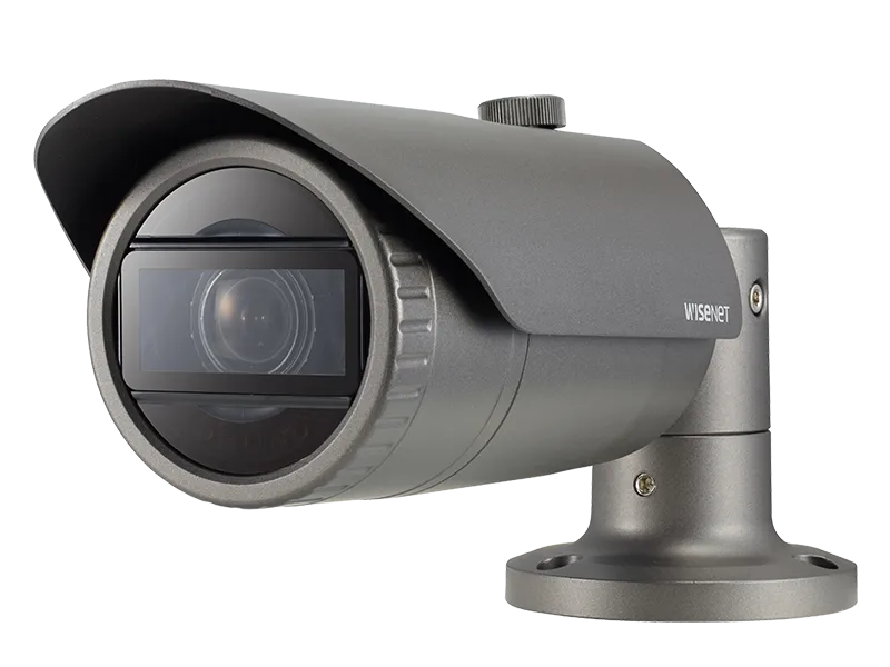 IN STOCK! Hanwha Vision QNO-7080R 4MP Network IR Bullet Camera with Varifocal lens