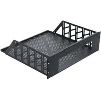 Middle Atlantic RSH4A4M RSH Series Anodized Custom Rack Shelf, 14" Deep, RU, Black