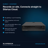SIL-NVRS64C4K connects straight to Silarius Cloud