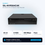 Silarius SIL-NVRS64C4K 64-Channel 4K 2U NVR - key specs
