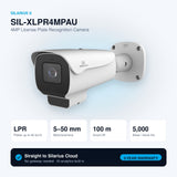 Silarius X SIL-XLPR4MPAU 4MP License Plate Recognition Bullet Camera - key specs