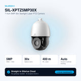 Silarius X SIL-XPTZ5MP30X 7-inch 5MP 30x Starlight Laser PTZ Camera - key specs