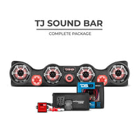 Jeep TJ Sound Bar Package - front view | Silarius