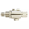 AccelTex ATS-00952 Lightning Arrestor, RPTNC Bulkhead Jack to RPTNC Plug