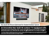 Samsung QN65LST7DAFXZA 65" The Terrace LST7D Series 4K Neo QLED Outdoor Smart TV – Partial Sun
