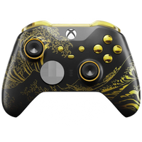 MODDEDZONE BLACK WAVE XBOX ELITE SERIES 2 CUSTOM MODDED CONTROLLER