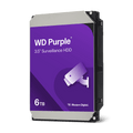 WD Purple 6TB WD64PURZ Surveillance Hard Drive - SATA 6Gb/s, 256MB Cache, 3.5"