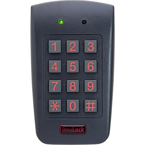 Dynalock 7400 Series Stand Along Digital Keypad, Single Gang, 3x4 Matrix Keypad, Black