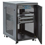 StarTech.com RK1833BKM 18U 19" Server Rack Cabinet 4 Post 2-30" Deep/Locking /Casters