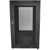 StarTech.com RK1833BKM 18U 19" Server Rack Cabinet 4 Post 2-30" Deep/Locking /Casters