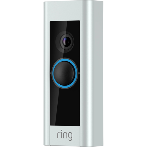 IN STOCK! Ring 8VR1X8-0ENB Video Doorbell Pro and Chime Pro Bundle - Satin Nickel