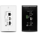 Atlona® AT-OME-EX-WP-KIT  Omega 4K/UHD HDMI Over HDBaseT TX Wallplate/RX with USB, Control & PoE