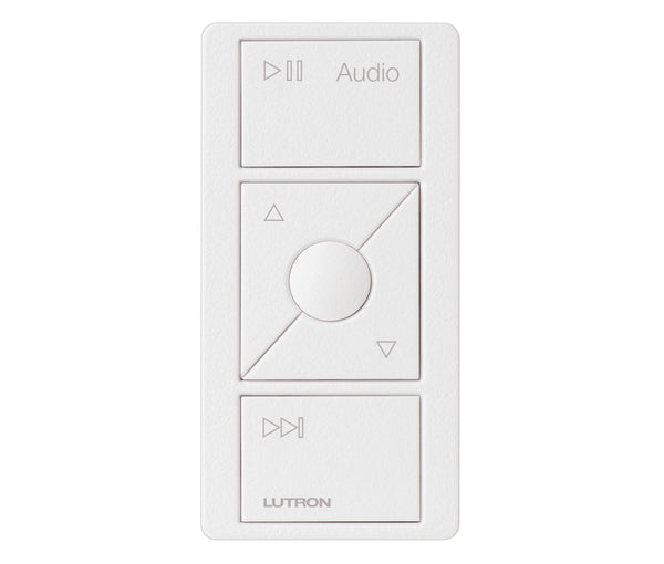 IN STOCK! Lutron PJ2-3BRL-GWH-A02 Pico Audio Remote - (White | Gloss)