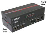 Hall SP-HD-2B 2-Channel HDMI Splitter with Analog and Optical Audio Output, 4K