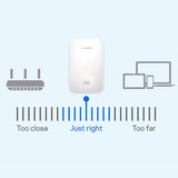 Linksys® RE7000 MAX-STREAM™ AC1900+ Wi-Fi Range Extender