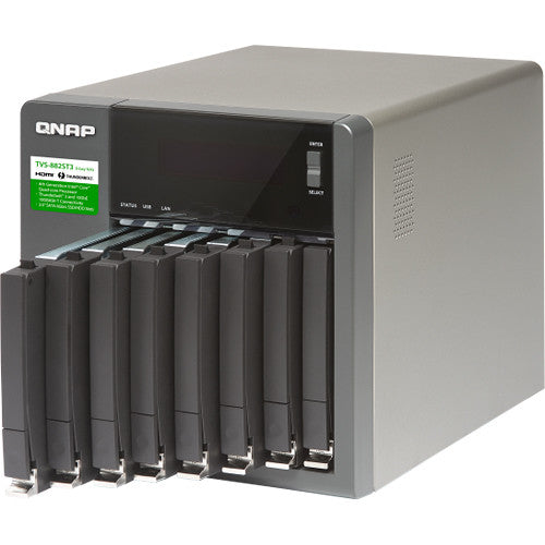 QNAP TVS-882ST3-I7-16G-US TVS-882ST3 8-Bay NAS Enclosure