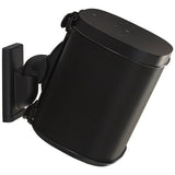 Sanus WSWM21-B1 Sonos Play 1 & Play 3 Wireless Speaker Wall Mounts Black- Single