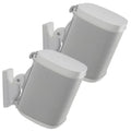 Sanus WSWM22-W1 Sonos Play 1 & Play 3 Wireless Speaker Wall Mounts White- Pair