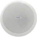 QSC AC-C2T AcousticCoverage 2.75" 2-Way, Low-Profile Ceiling Loudspeaker (Pair, White)  ACC2T