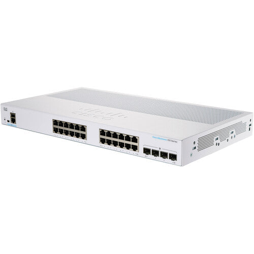 Cisco CBS350-24T-4G 24-Port Gigabit Managed Network Switch with SFP