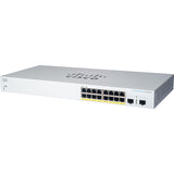 Cisco CBS220-16T-2G 16-Port Gigabit Managed Network Switch with SFP