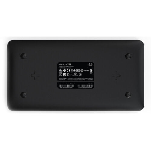 Cisco Meraki MX68 Router/Security Appliance with 3-Year Advanced Security License and Support