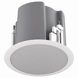 Atlas™ FAP63T-W Revolutionary Fast-Install 6.5in Coaxial Loudspeaker System with 70.7/100V-32W Transformer and 8Ω Bypass (Pair)