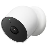 Nest GA02276US Nest Cam Battery Pro, Indoor/Outdoor Battery Powered Network Camera, Snow/White