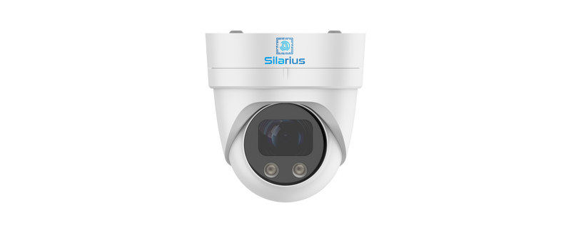 Silarius SIL-HD4MPNC6 High Dome 4MP IP67 Night Color, 2-way Audio - 6mm lens (NDAA Compliant)